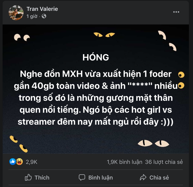 Gan 40GB anh nong cua cac Streamer dinh dam bi phat tan tren mang trong do co ban gai cu cua Rapper so 1 Viet Nam lifehub 1 Gần 40GB ảnh nóng của các Streamer đình đám bị phát tán trên mạng trong đó có bạn gái cũ của Rapper số 1 Việt Nam