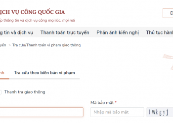 Hướng dẫn tài xế nộp phạt online lỗi vi phạm giao thông qua 9 bước