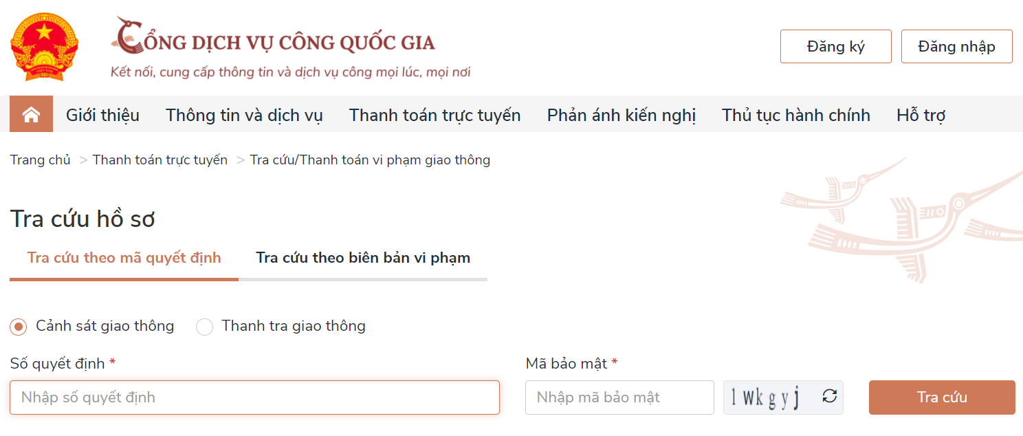 Huong dan tai xe nop phat online loi vi pham giao thong qua 9 buoc lifehub.vn Hướng dẫn tài xế nộp phạt online lỗi vi phạm giao thông qua 9 bước