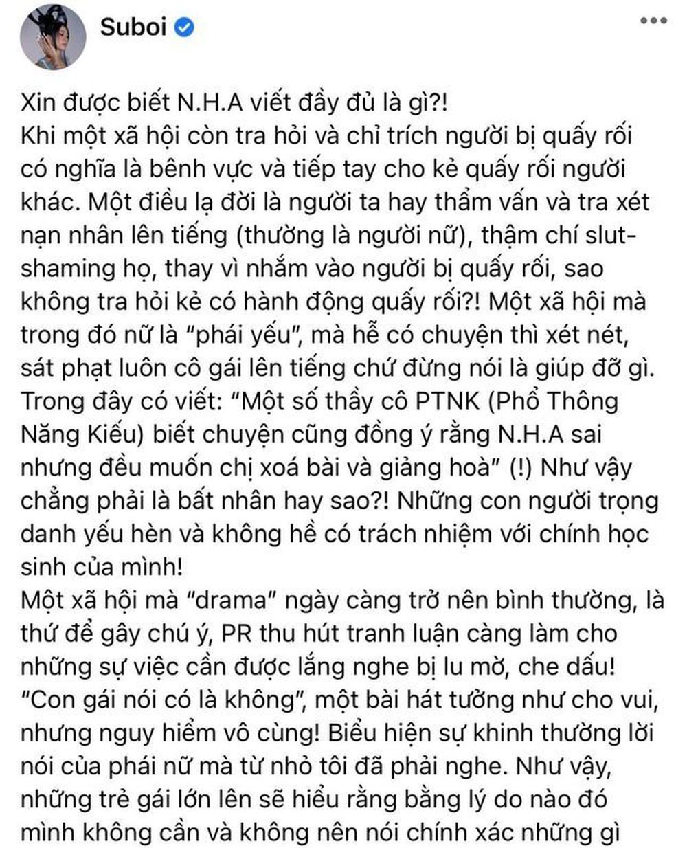 Suboi noi gi ve phot Forbes Under 30 Ngo Hoang Anh lifehub.vn 2 Suboi nói gì về phốt Forbes Under 30 - Ngô Hoàng Anh