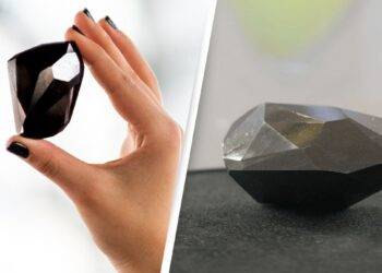 Enigma - Viên kim cương đen lớn nhất thế giới đã được bán với giá 3,16 triệu bảng Anh