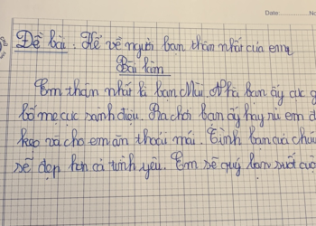 Bài văn 'vựa muối' của học sinh tiểu học: Bạn em rất giàu, 'tình bạn của chúng em sẽ đẹp hơn cả tình yêu’