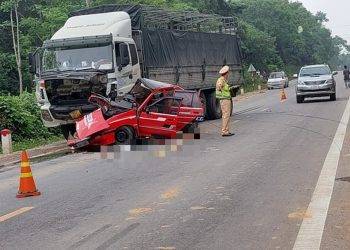 Gia đình 4 người gặp nạn trên đường di du lịch, 1 người tử vong