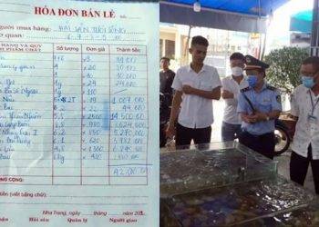 22 người ăn hải sản hết 42 triệu đồng: Qua kiểm tra xác định đoàn ăn 38kg hải sản