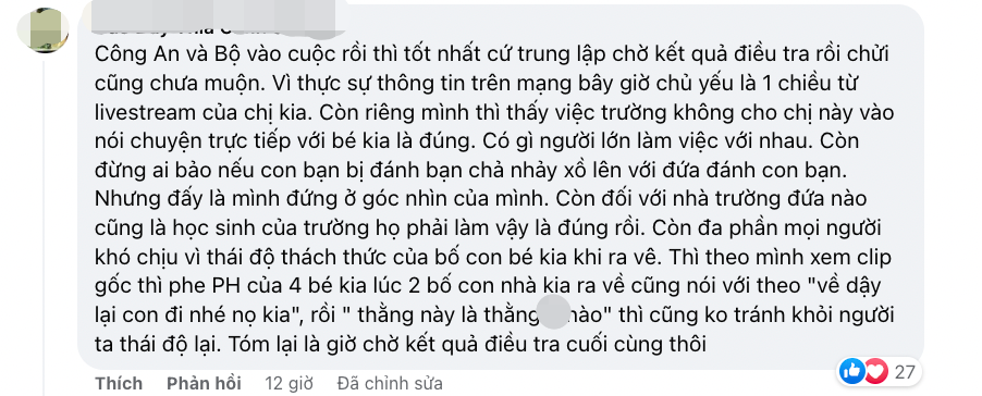 Trường quốc tế trích xuất camera, sự thật khác xa livestream của phụ huynh: Fan Thủy Bi 'quay xe'?