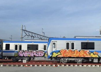 Người vẽ bậy lên tàu metro có thể bị xử lý hình sự