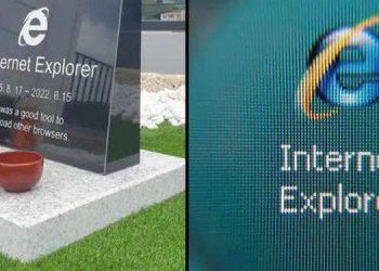 vua bi khai tu internet explorer da duoc dung mo tiec thuong tai han quoc do Vừa bị khai tử, Internet Explorer đã được "dựng mộ" tiếc thương tại Hàn Quốc Vừa bị khai tử, Internet Explorer đã được "dựng mộ" tiếc thương tại Hàn Quốc, đọc dòng chữ tri ân khiến ai cũng cảm thán