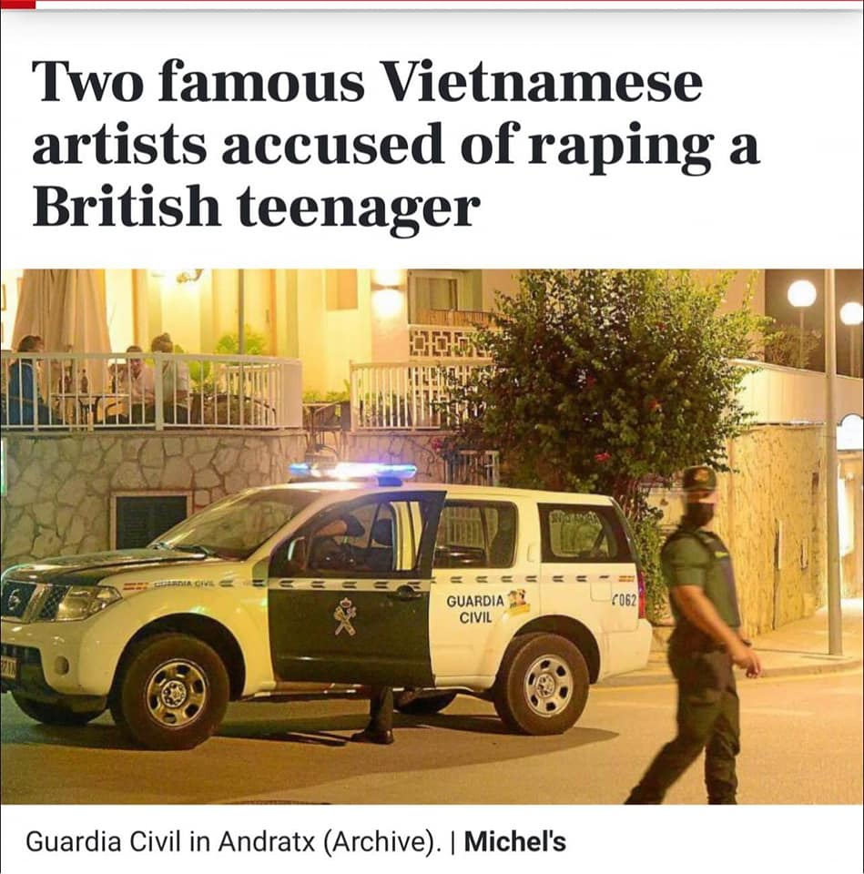 Báo nước ngoài đưa tin một diễn viên và nhạc sĩ nổi tiếng Việt Nam hiếp dâm cô gái 17 tuổi