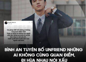 dien vien binh an tuyen bo huy ket ban voi nhung ai noi xau ho hoai anh va hong d Bình An lên tiếng bênh vực Hồng Đăng và Hồ Hoài Anh sau nghi vấn hiếp dâm thiếu nữ 17 tuổi Diễn viên Bình An tuyên bố hủy kết bạn với những ai nói xấu Hồ Hoài Anh và Hồng Đăng