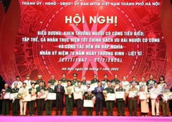 Hà Nội tri ân, biểu dương người có công tiêu biểu 
