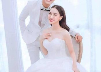 Rò rỉ ảnh cưới của Hoa hậu Thùy Tiên và Quang Linh Vlog, thực hư ra sao?