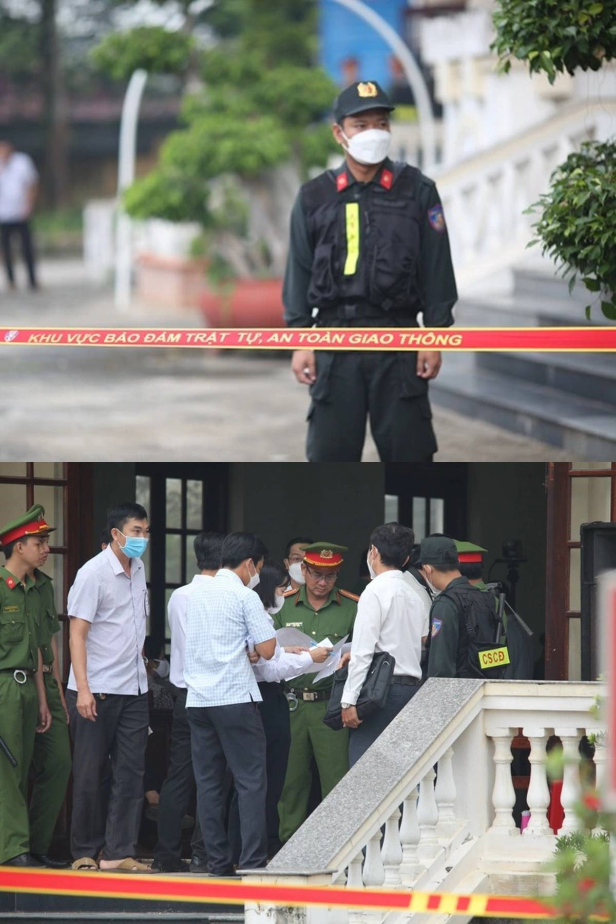 TRỰC TIẾP phiên xử Tịnh Thất Bồng Lai sáng nay: 'Thầy ông nội' lộ diện hốc rộc, Youtuber đông như kiến, an ninh siết chặt