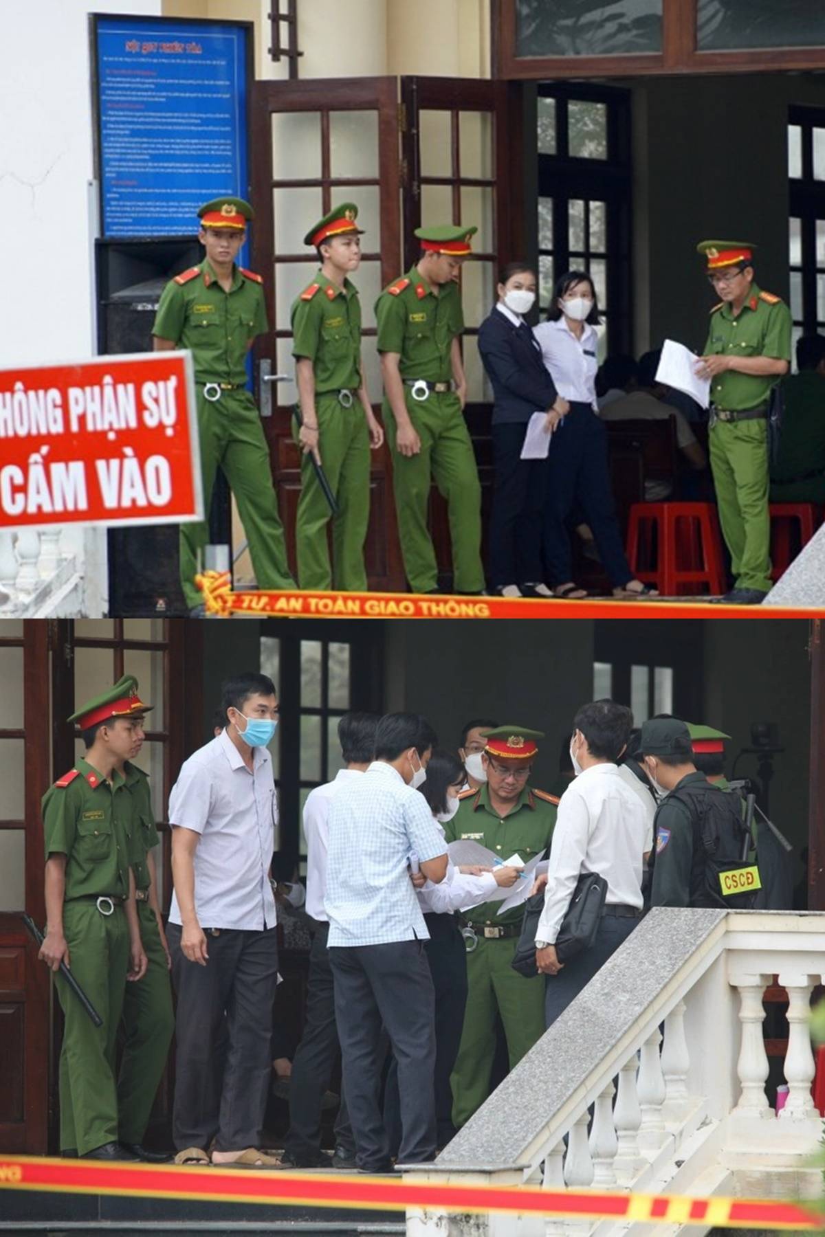 TRỰC TIẾP phiên xử Tịnh Thất Bồng Lai sáng nay: 'Thầy ông nội' lộ diện hốc rộc, Youtuber đông như kiến, an ninh siết chặt