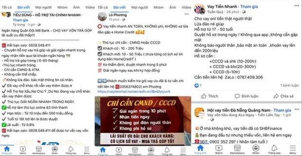 Vay tiền qua mạng, coi chừng sập bẫy