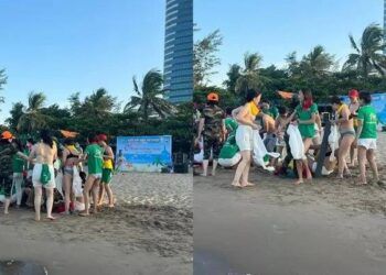 Vụ du khách 'trần như nhộng' ở Cửa Lò: Cứ cởi áo là thưởng 500k