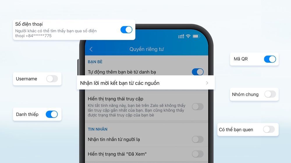 6 tính năng Zalo tăng cường riêng tư và bảo mật cho người dùng