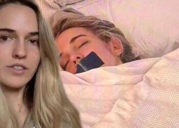 Cảnh báo trào lưu nguy hiểm trên Tiktok: Dán băng keo vào miệng mong ngủ ngon, không ngáy