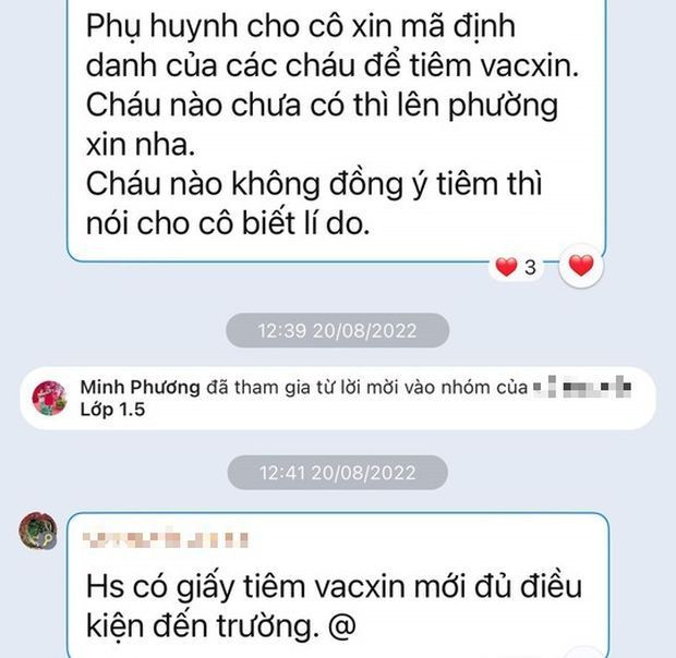 Diễn biến mới vụ học sinh không tiêm vắc-xin phải học online