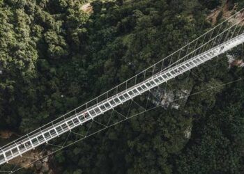 Mãn nhãn với cây cầu kính đi bộ dài nhất thế giới hùng vĩ giữa núi rừng Việt Nam