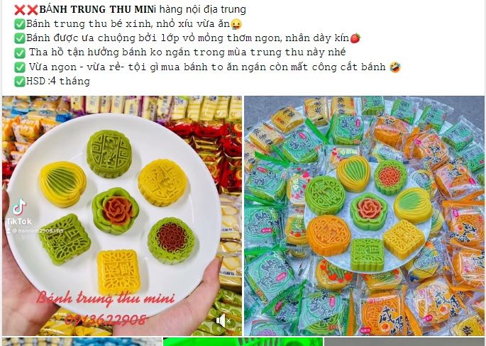 'Ngã ngửa' sự thật đằng sau bánh trung thu giá chỉ 2.000-5.000 đồng/cái