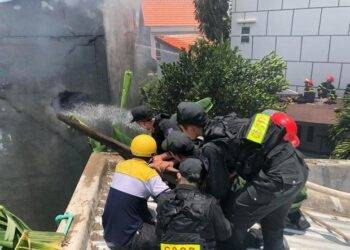 Ninh Thuận: Cháy lớn trong căn nhà 2 tầng, 3 nạn nhân vẫn còn kẹt bên trong