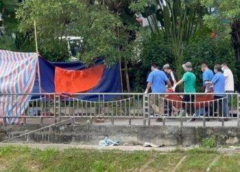 Phát hiện thi thể người đàn ông đang phân hủy tại đường bờ sông Tô Lịch