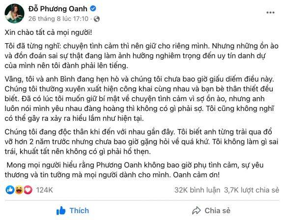 Phương Oanh lộ bụng to lùm lùm, làm dấy lên nghi vấn mang thai giữa ồn ào tình ái với Shark Bình