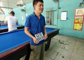 Xe máy được trả 1,2 tỷ đồng sau khi chủ bấm được biển ngũ quý 9