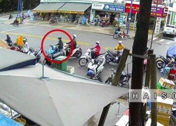 Thanh niên lao vào tên trộm xe máy: 2 tên tội phạm chống trả quyết liệt