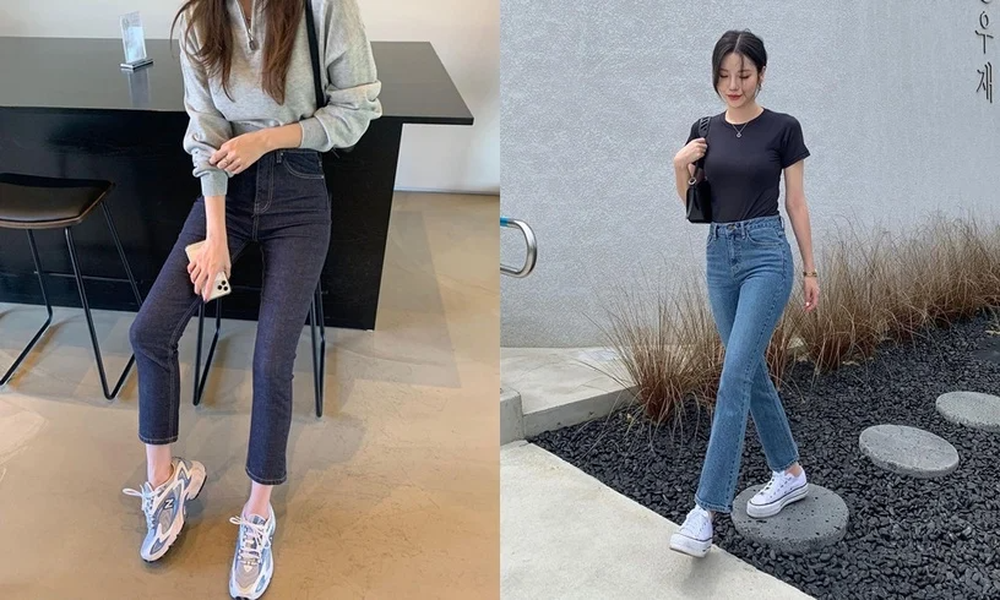 4 kiểu quần jeans tôn dáng hợp với mùa thu