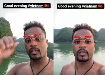 Patrice Evra rủ cựu sao Man City ngồi vỉa hè, ăn chả rươi Hà Nội