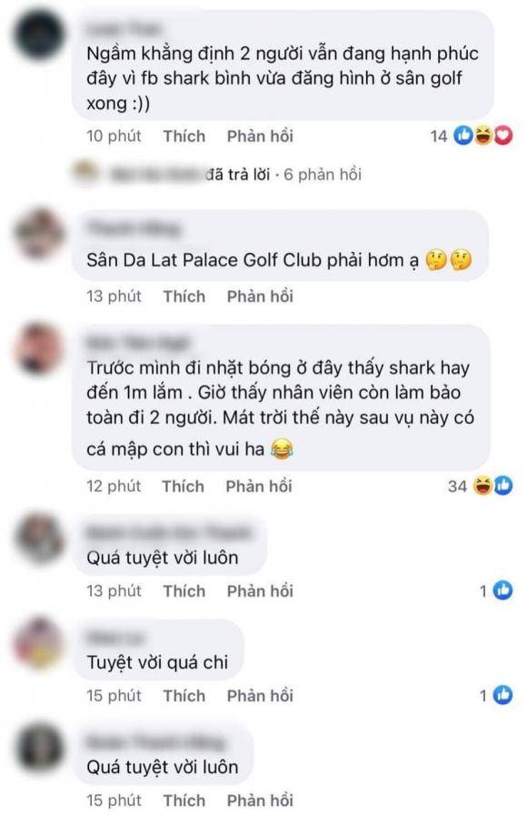 Phương Oanh và Shark Bình cùng check in ở sân golf, thoải mái hẹn hò bất chấp ồn ào tình ái