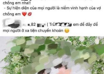 Tranh cãi xôn xao việc đăng tin cưới lên mạng kèm số tài khoản để nhận tiền mừng