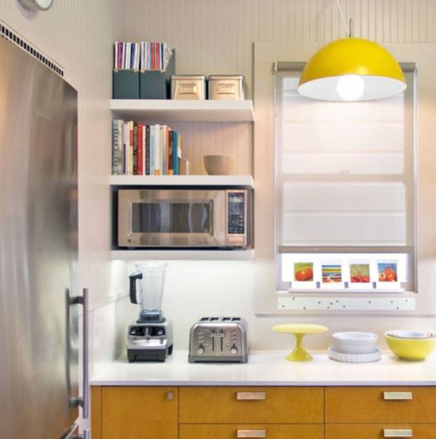 10 mẹo thông minh giúp phòng bếp nhỏ trở nên rộng thoáng