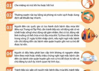 6 khuyến cáo phòng chống bệnh đậu mùa khỉ