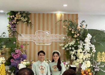 Bình An - Phương Nga làm lễ ăn hỏi, dàn bê tráp toàn người đẹp