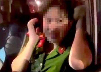 Cách chức nữ thiếu tá công an say xỉn lái xe gây tai nạn