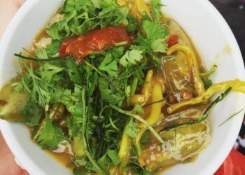 Đặc sản giá bể xào Hải Phòng phải kiên nhẫn mới ăn được, thử một lần là nhớ mãi