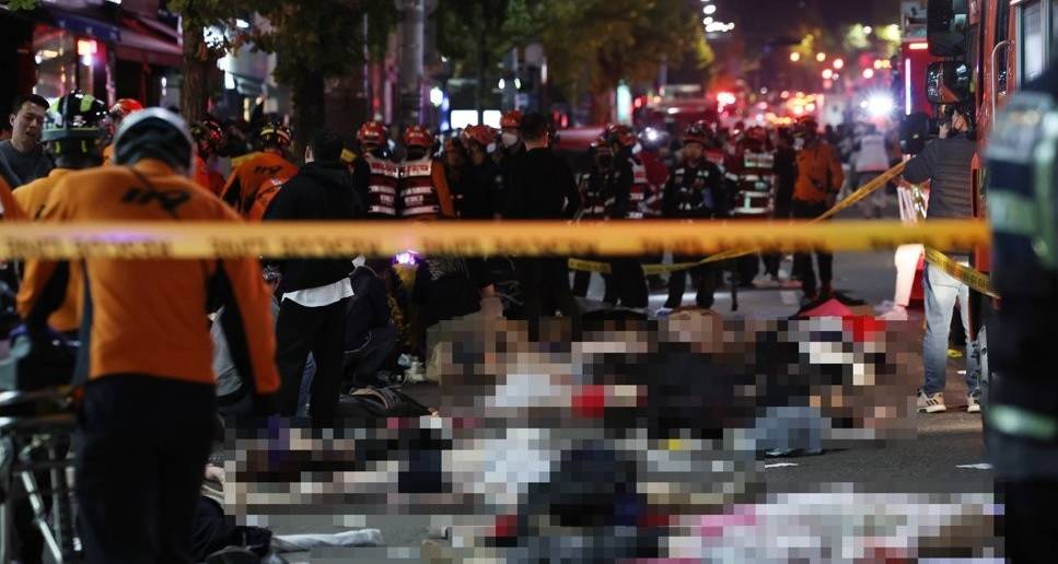Dẫm đạp kinh hoàng tại Seoul, 151 người thiệt mạng