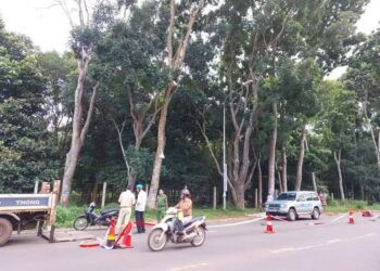 Đang bao vây lâm viên truy tìm đối tượng đâm chết người sau va chạm giao thông