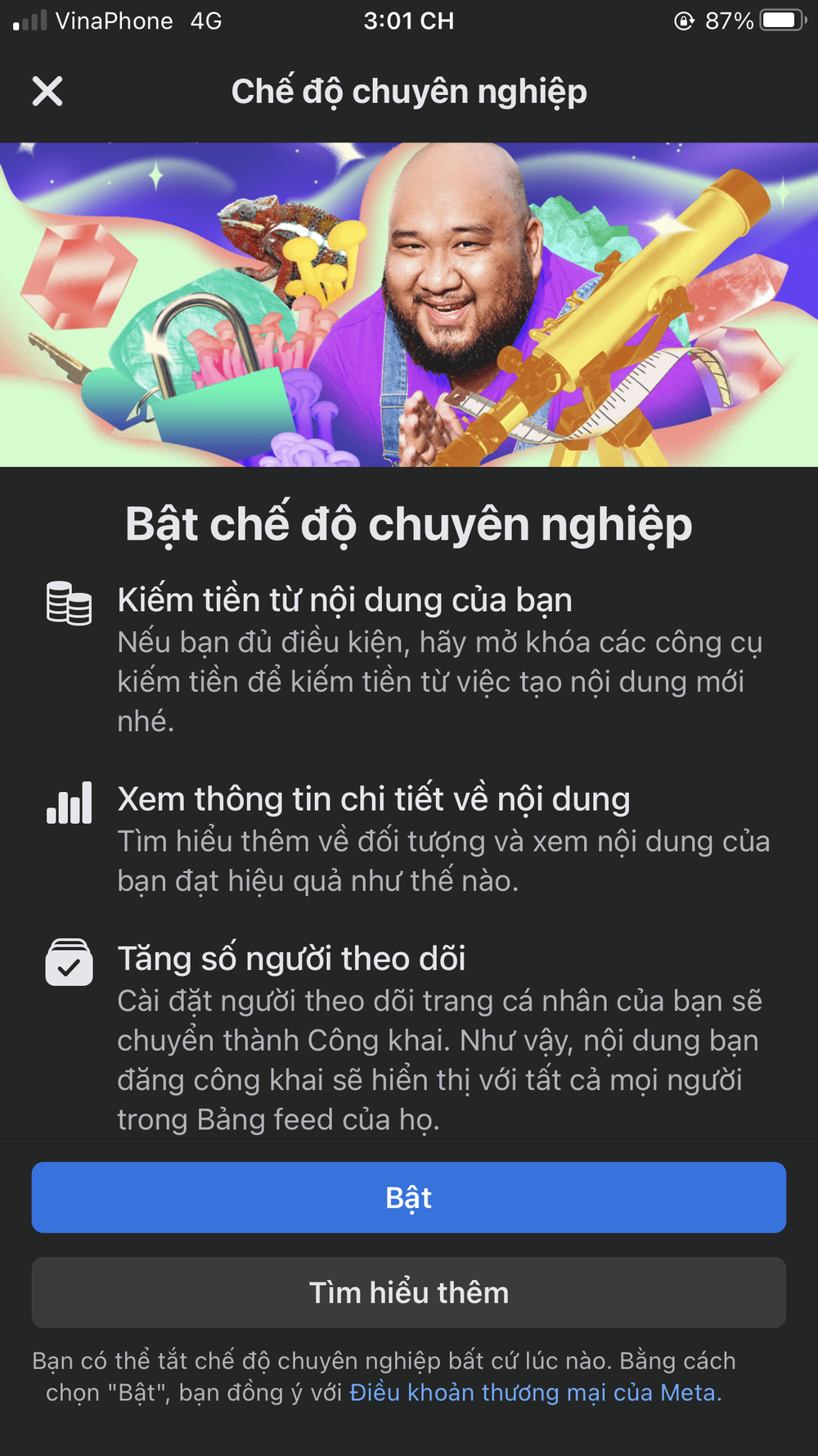 Facebook cập nhật 