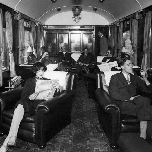 Những bức ảnh hiếm hoi về tàu hỏa hạng sang những năm 1900 - 1940