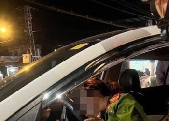 Nữ thiếu tá công an có biểu hiện say xỉn, lái ôtô gây tai nạn