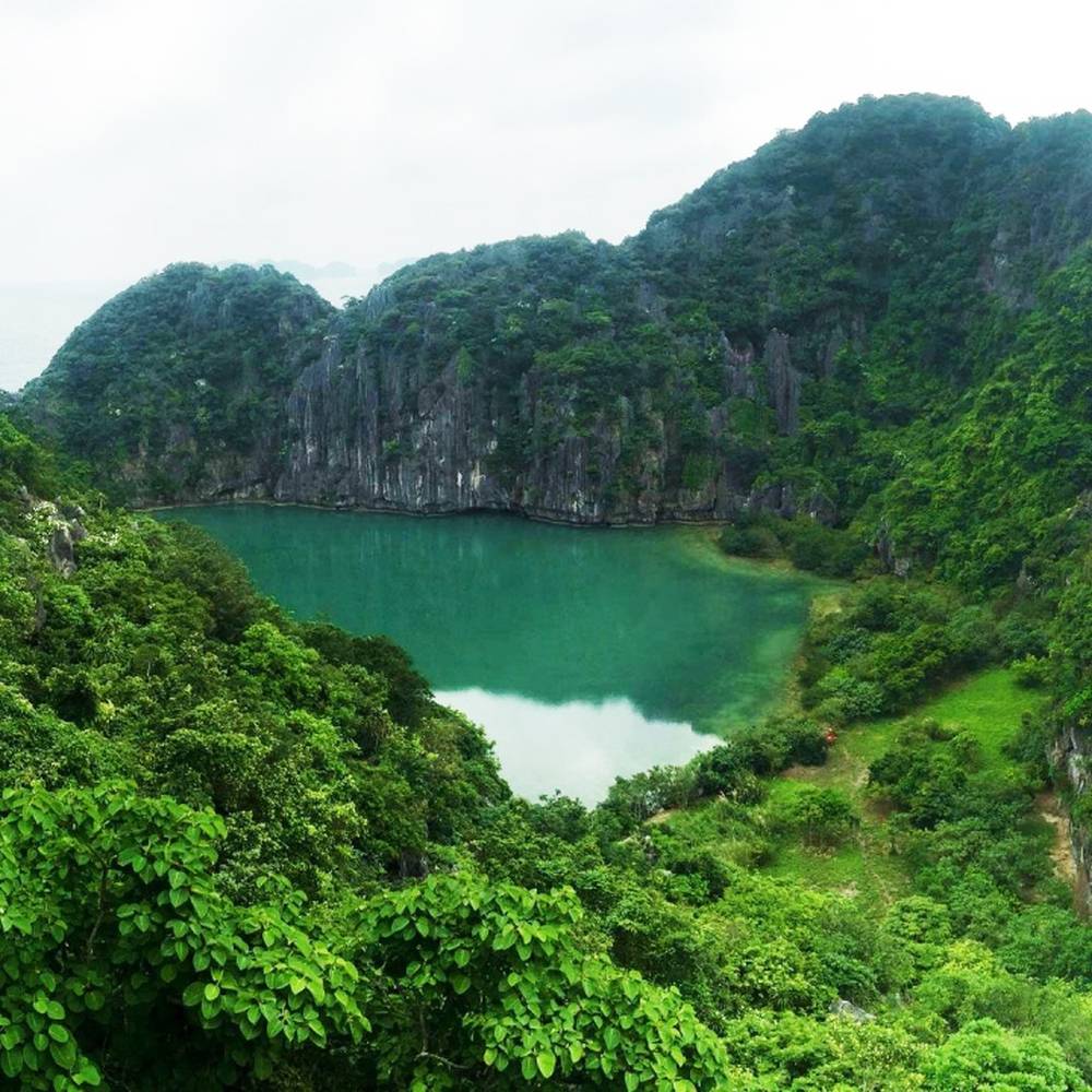 Vẻ đẹp nguyên sơ, ít người đặt chân đến ở ‘mắt rồng’ giữa lòng vịnh Hạ Long