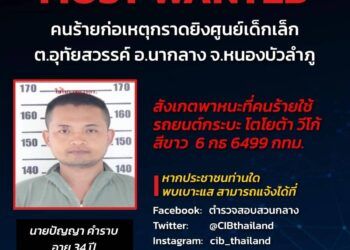 Xả súng trong nhà trẻ ở Thái Lan, ít nhất 32 người thiệt mạng