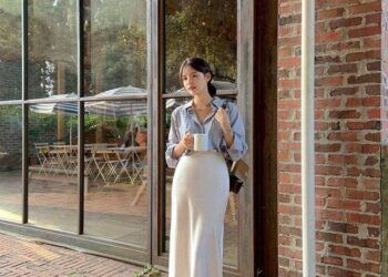 10 chiêu phối chân váy dài cực sang cho mùa thu đông 2022