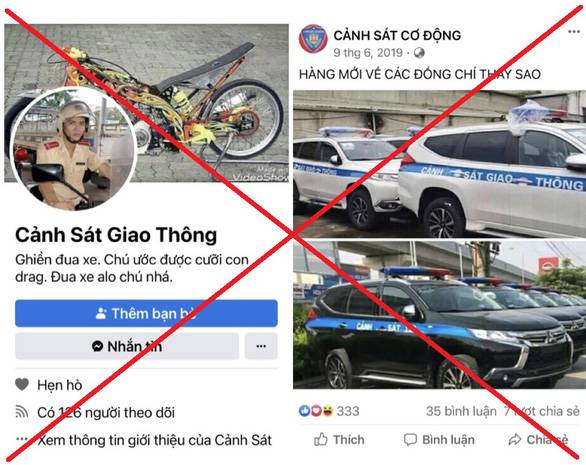 Cảnh báo nhiều trang mạng giả mạo, sử dụng tên, hình ảnh công an