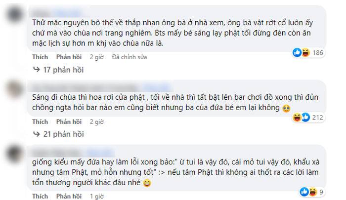 Cô gái mặc quần 3 phân, áo croptop vào chùa, bị phật tử ngăn lại thì cãi: 'Đây là tự do tín ngưỡng, cái tâm là chính, hình thức không quan trọng!'