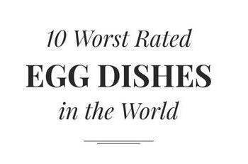 Cộng đồng mạng “hoang mang” khi trứng vịt lộn nằm trong danh sách món trứng tệ nhất thế giới