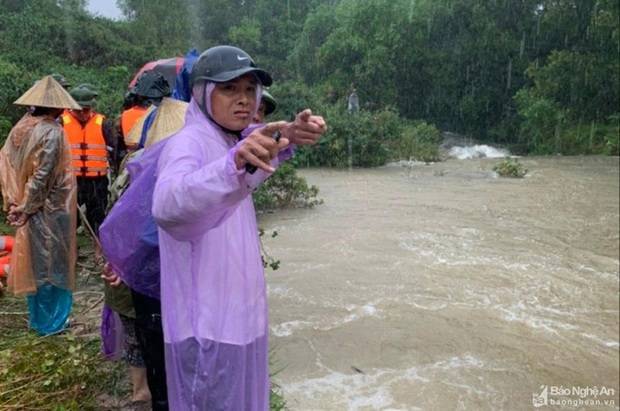 Nghệ An: Một người mất tích khi đi đánh cá ở đập tràn